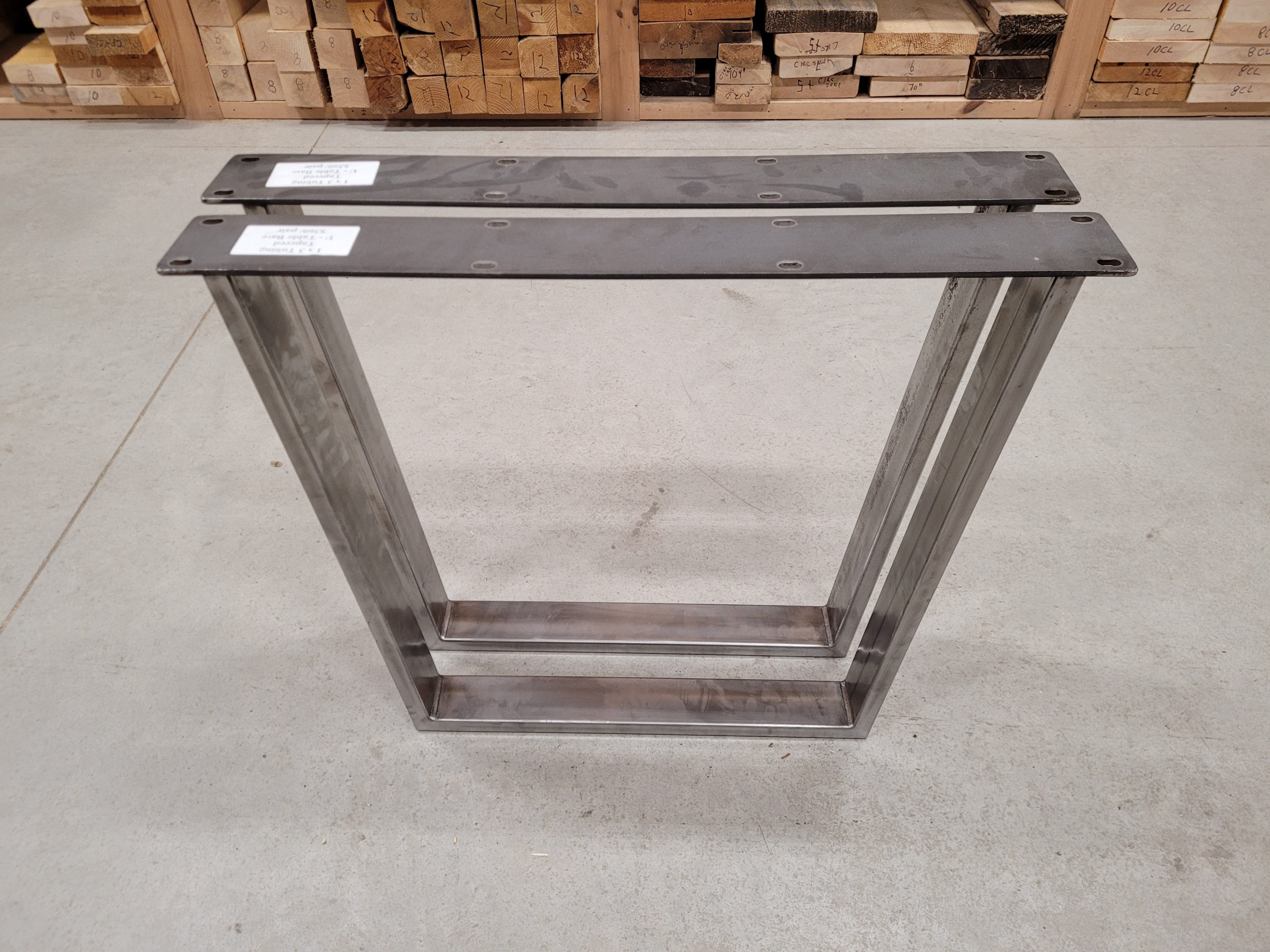 Table - 1 x 3 Tapered U-Base